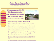 Tablet Screenshot of oakleyfarm.co.uk